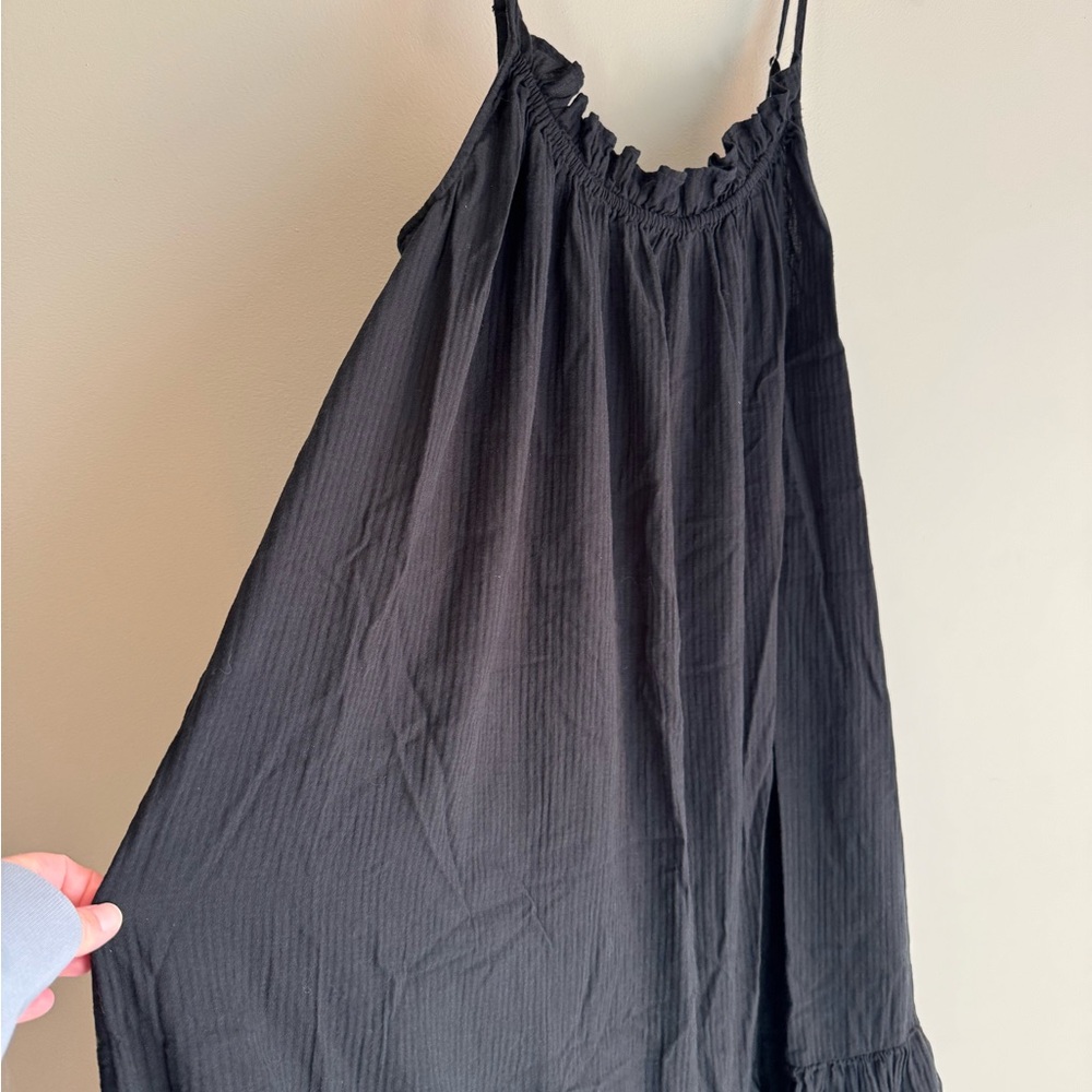 J. Crew Ruffle Beach Dress size M-L - Picture 3 of 7